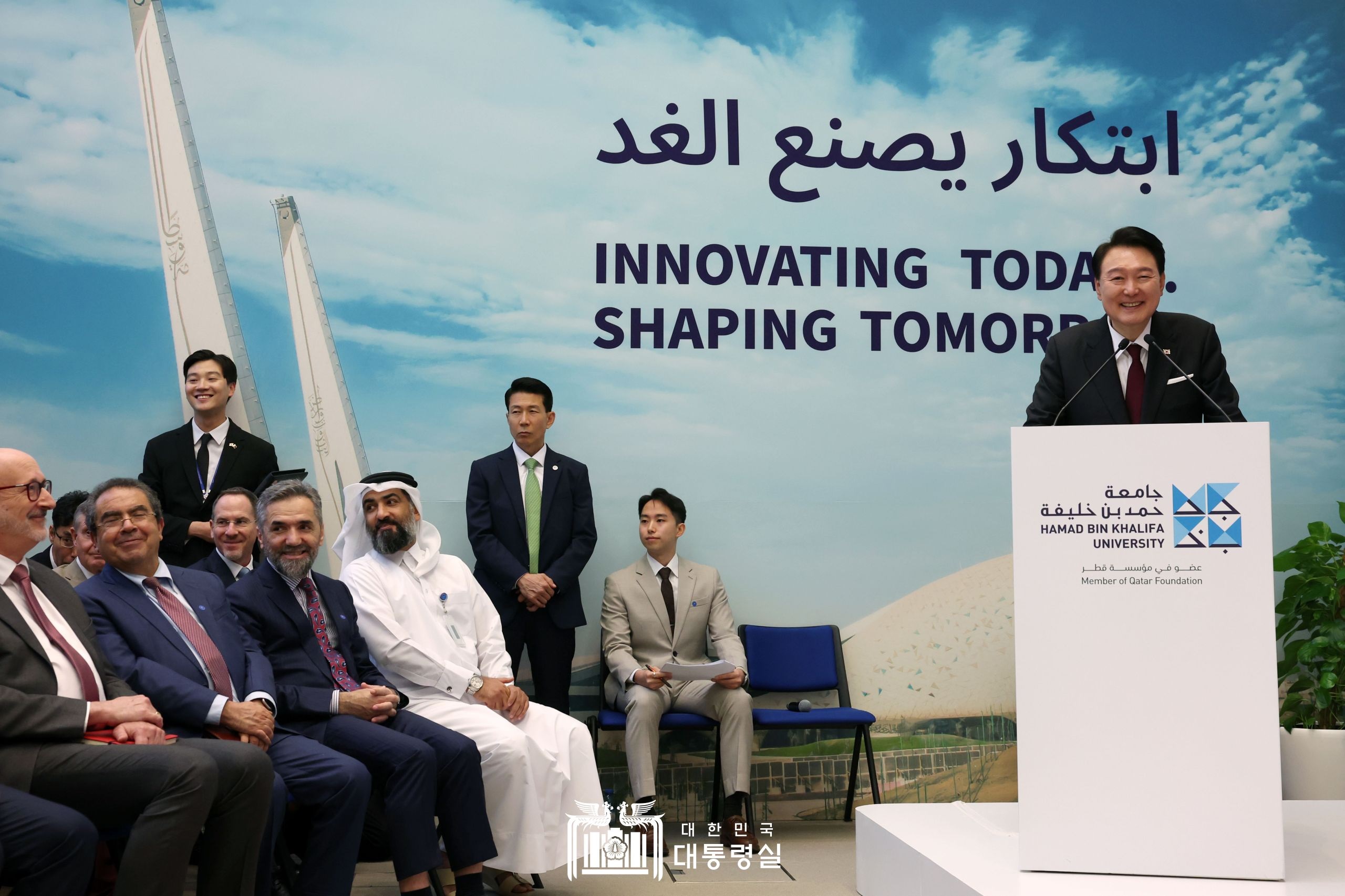 윤석열 대통령, 카타르 청년 리더와의 대화 참석 관련 이도운 대변인 서면브리핑